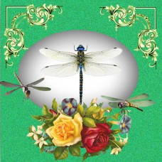 GIFT TAG Dragonflies